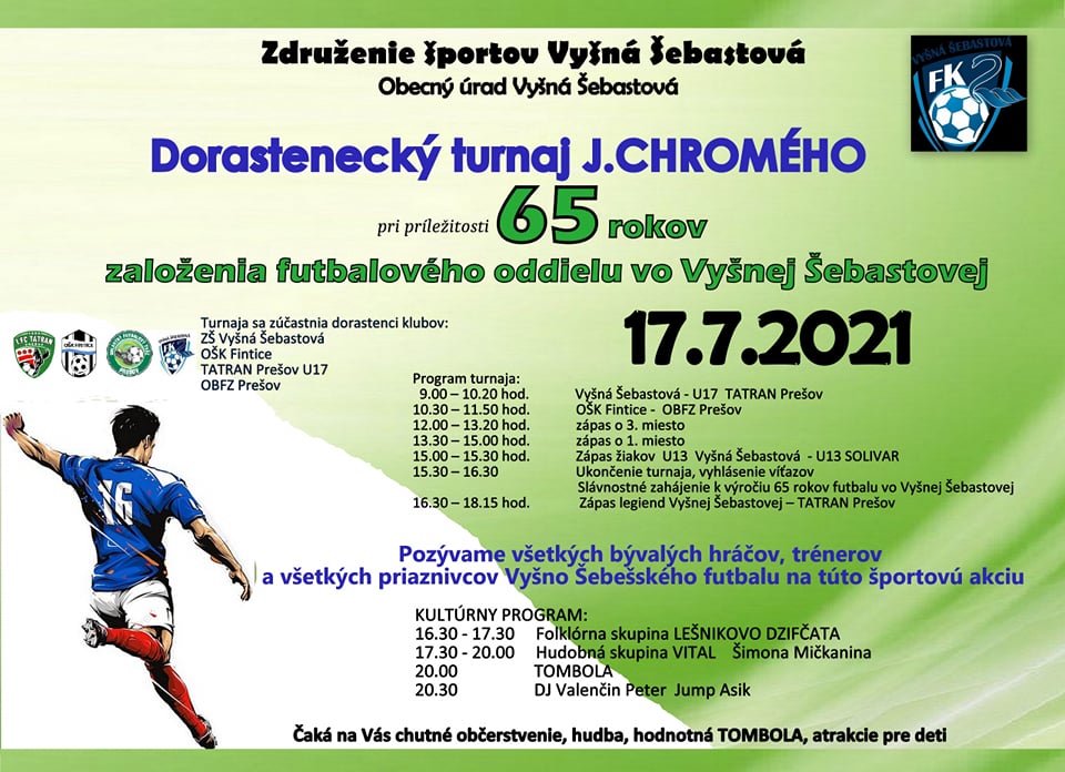 Memorial chromeho 21